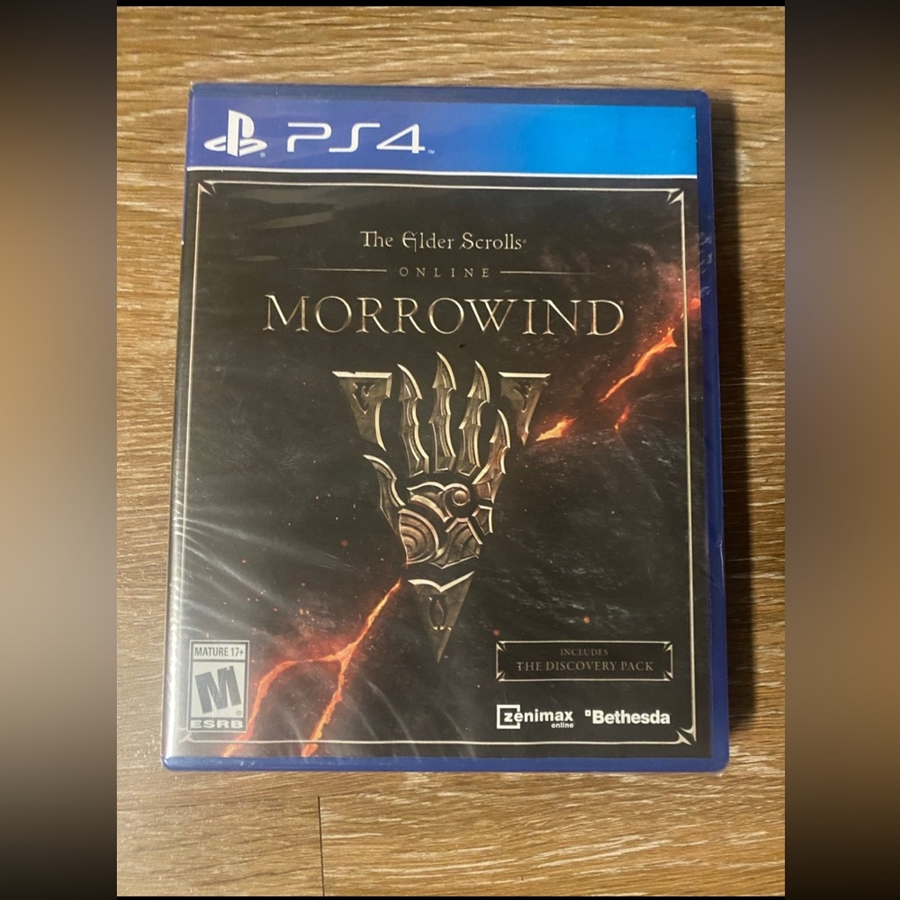 NEW *Sealed* Elder Scrolls: Online ‘Morrowind’ PS4 Bethesda Softworks Video Game